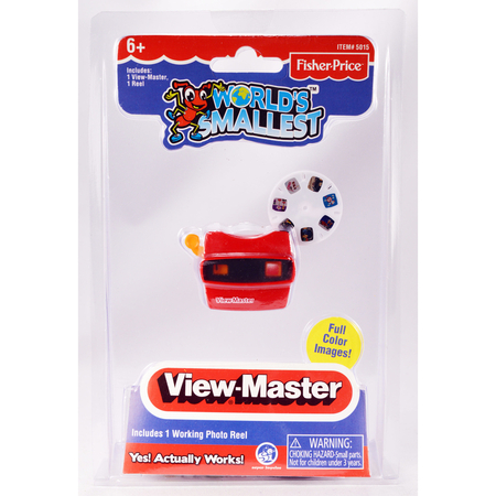 WORLDS SMALLEST MINI VIEWMASTER 5015